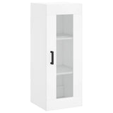 Armoire murale blanc 34,5x34x90 cm