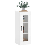 White wall cabinet 34.5x34x90 cm