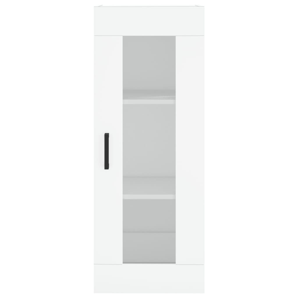 Armoire murale blanc 34,5x34x90 cm