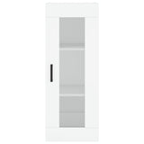 Armoire murale blanc 34,5x34x90 cm