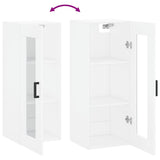 White wall cabinet 34.5x34x90 cm