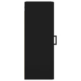 Black wall cabinet 34.5x34x90 cm