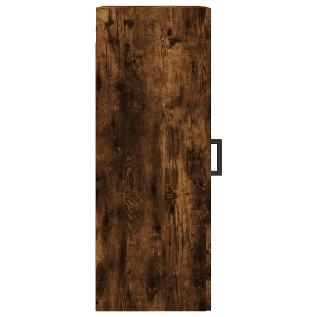 Armoire murale chêne fumé 34,5x34x90 cm