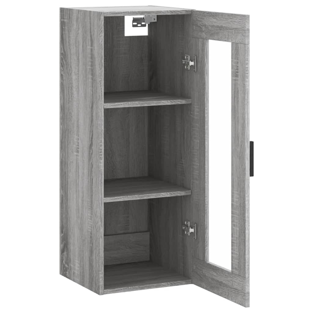 Sonoma grey wall cabinet 34.5x34x90 cm