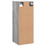 Sonoma grey wall cabinet 34.5x34x90 cm