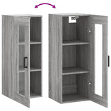 Sonoma grauer Wandschrank 34,5x34x90 cm