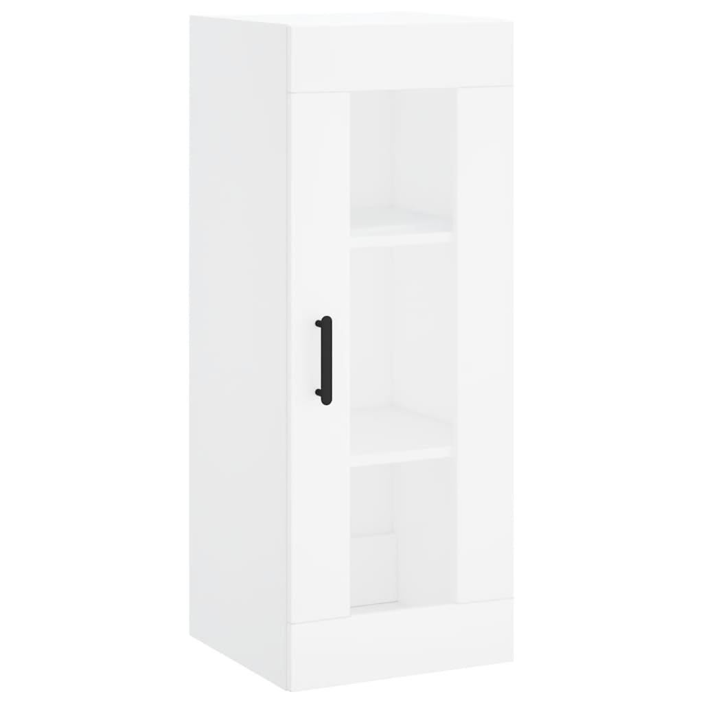 Armoire murale blanc 34,5x34x90 cm