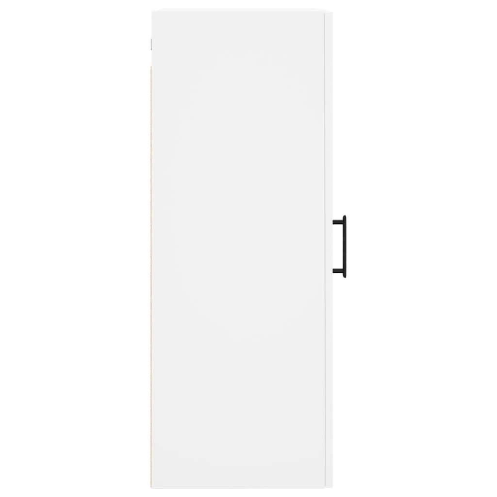 Armoire murale blanc 34,5x34x90 cm