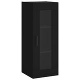 Black wall cabinet 34.5x34x90 cm