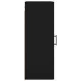 Black wall cabinet 34.5x34x90 cm