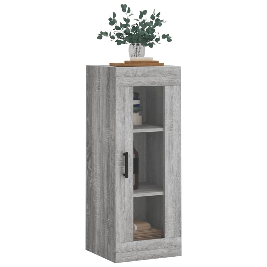 Sonoma grey wall cabinet 34.5x34x90 cm