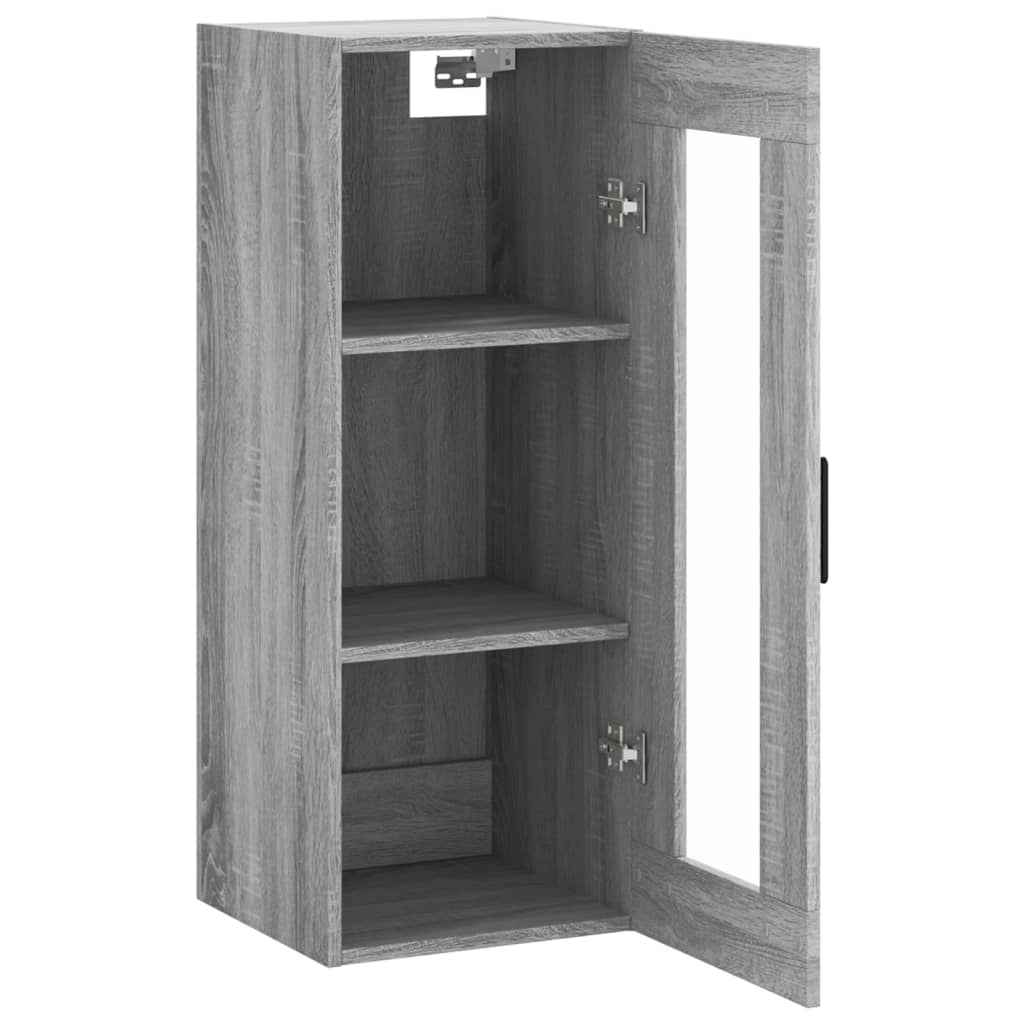 Sonoma grauer Wandschrank 34,5x34x90 cm