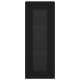 Armoire murale noir 34,5x34x90 cm