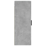 Armoire murale gris béton 34,5x34x90 cm