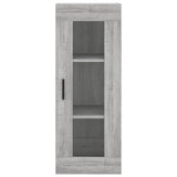 Armoire murale sonoma gris 34,5x34x90 cm