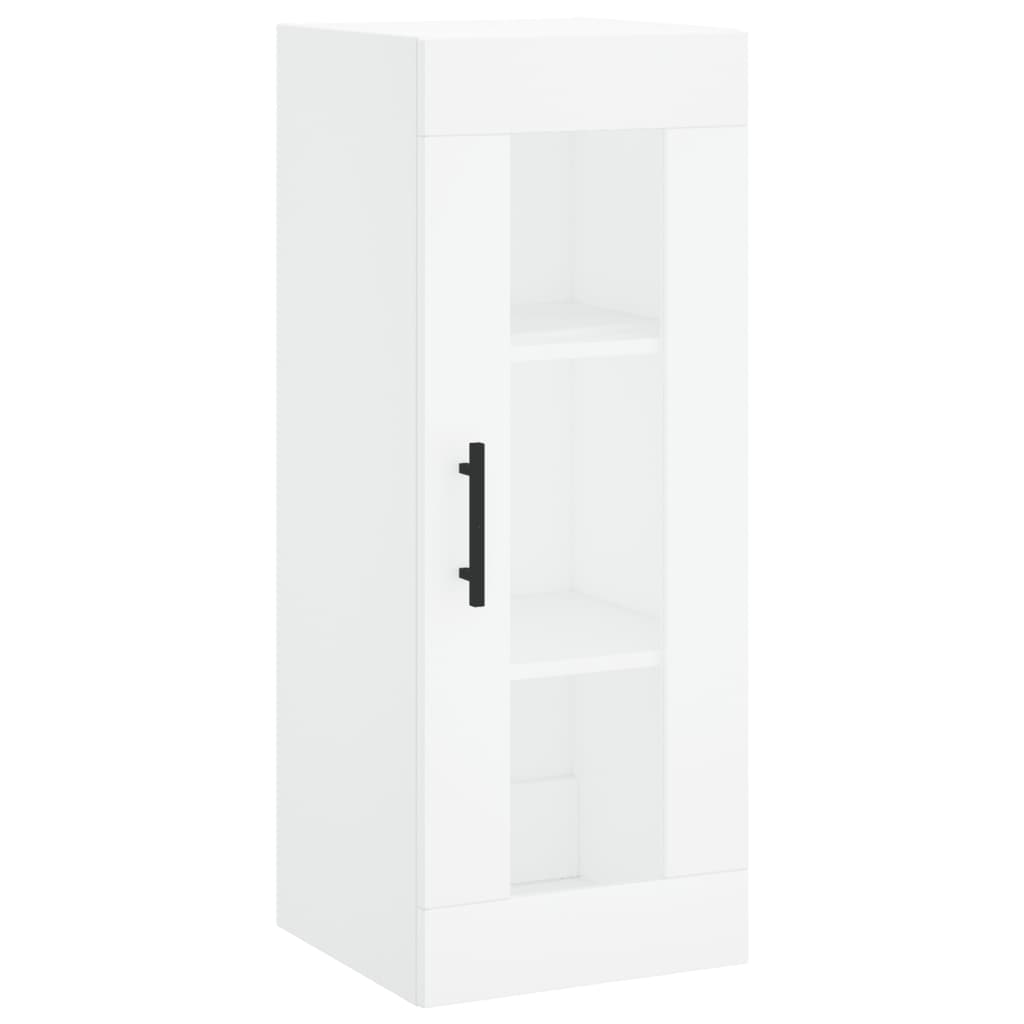 Armoire murale blanc 34,5x34x90 cm