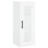 Armoire murale blanc 34,5x34x90 cm