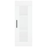 Armoire murale blanc 34,5x34x90 cm