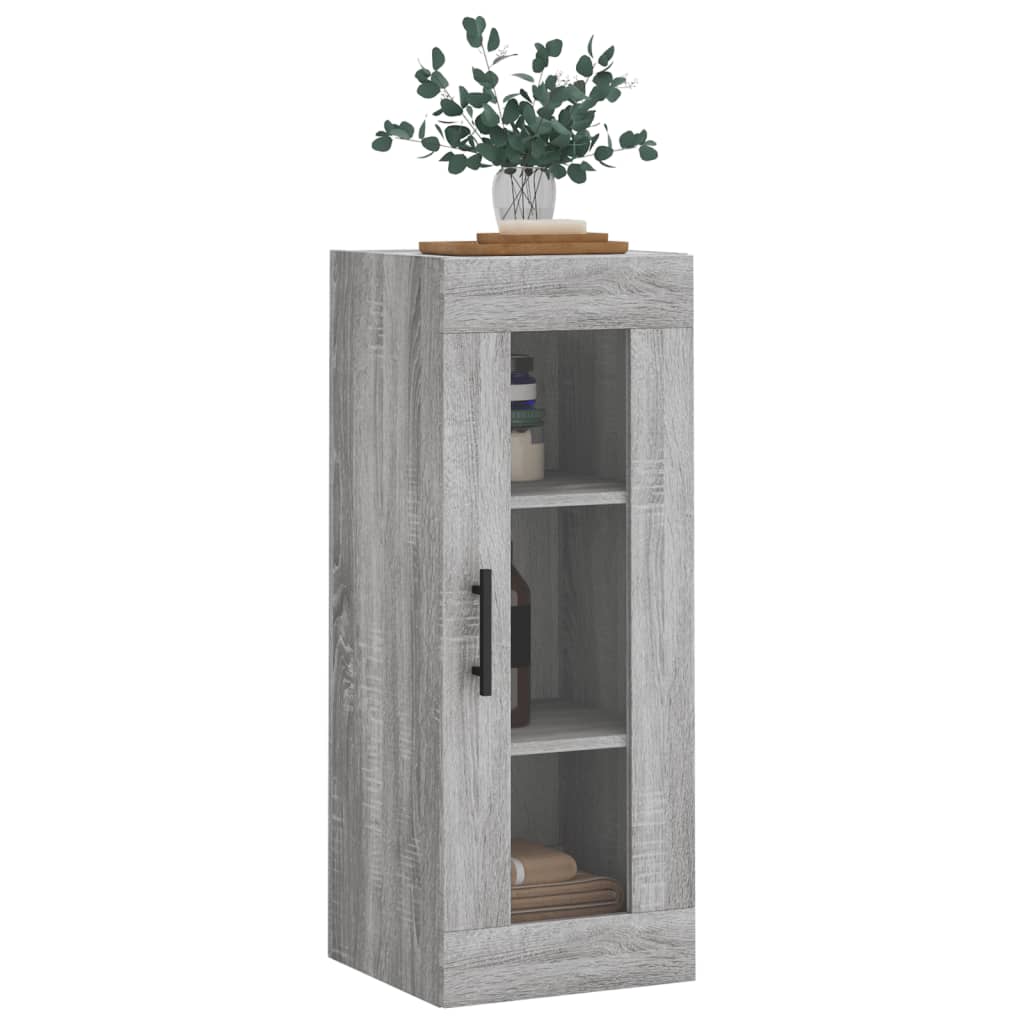 Sonoma grey wall cabinet 34.5x34x90 cm