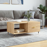 Sonoma oak coffee table 90x50x40 cm engineered wood