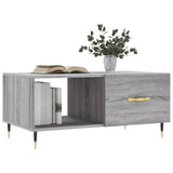 Sonoma grauer Couchtisch 90x50x40 cm, Holzwerkstoff