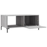 Sonoma coffee table gray 90x50x40 cm engineered wood