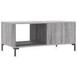 Sonoma coffee table gray 90x50x40 cm engineered wood