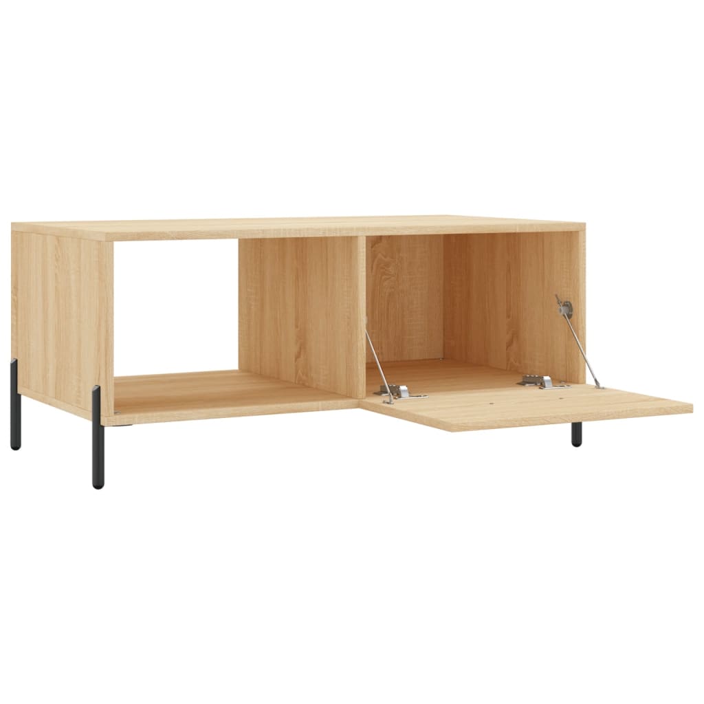 Sonoma oak coffee table 90x50x40 cm engineered wood