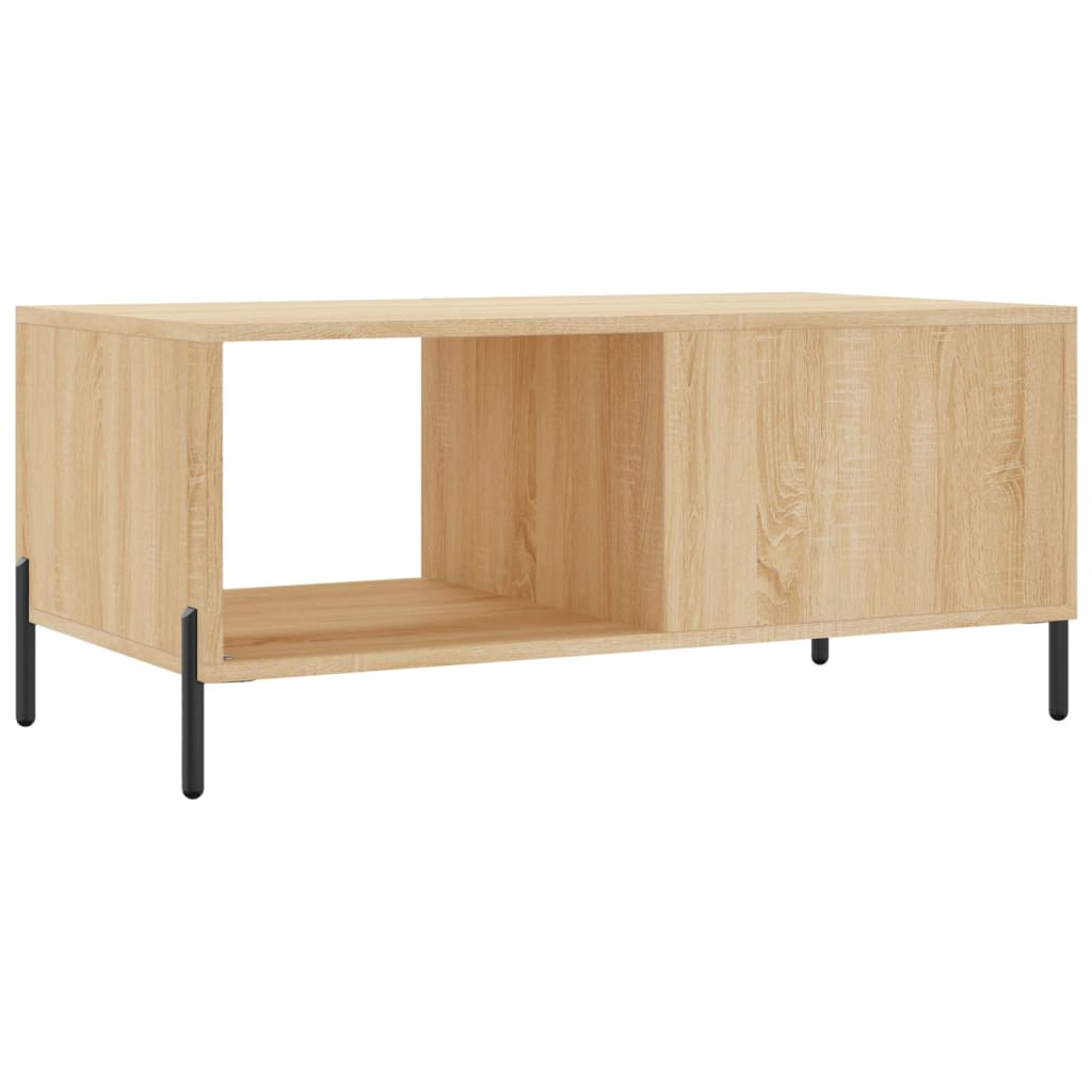 Sonoma oak coffee table 90x50x40 cm engineered wood