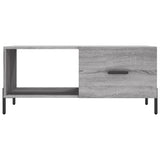 Sonoma grauer Couchtisch 90x50x40 cm, Holzwerkstoff