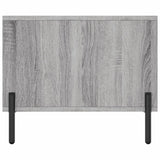 Sonoma grauer Couchtisch 90x50x40 cm, Holzwerkstoff