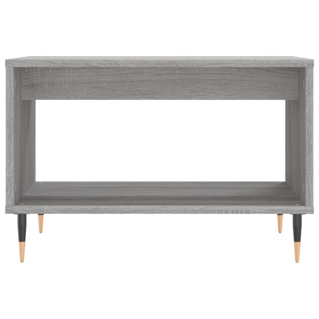 Sonoma coffee table gray 60x50x40 cm engineered wood