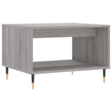 Sonoma coffee table gray 60x50x40 cm engineered wood