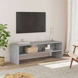 Meuble TV sonoma gris 120x40x40 cm bois d'ingénierie