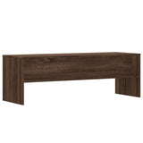 Meuble TV chêne marron 120x40x40 cm bois d'ingénierie