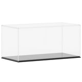 Transparent display box 30x15x14 cm acrylic