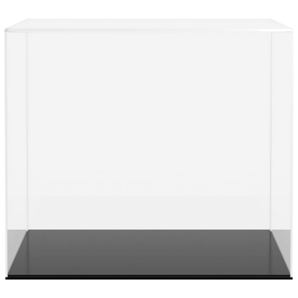 Transparent display box 40x36x35 cm acrylic