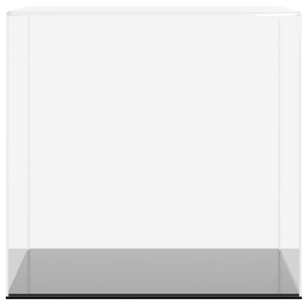 Transparent display box 40x36x35 cm acrylic