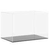 Transparent display box 56x36x37 cm acrylic