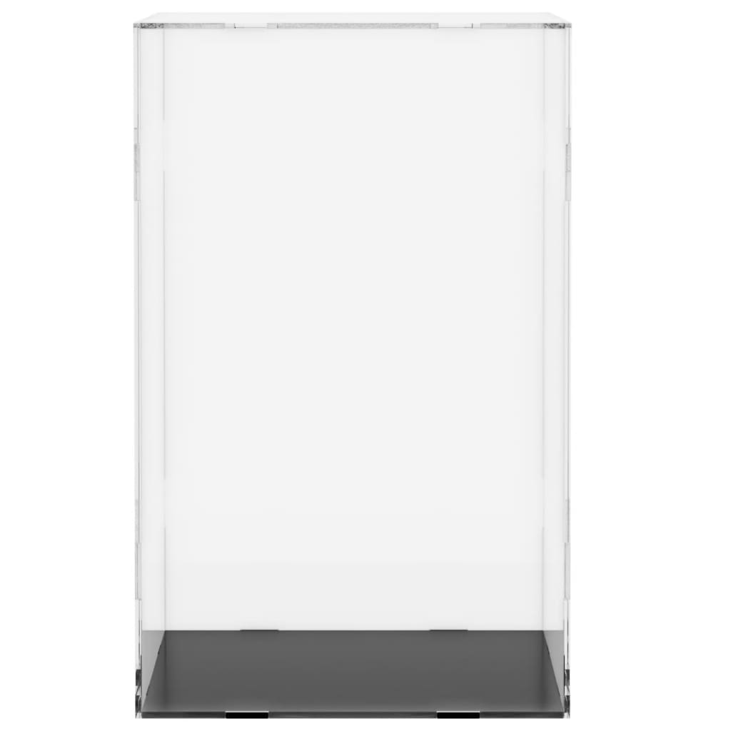 Clear display box 14x14x22 cm acrylic