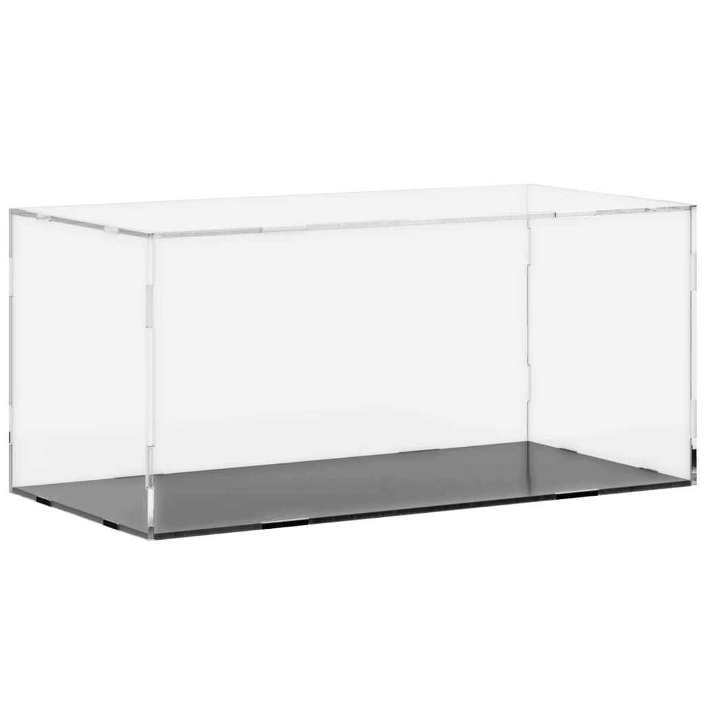 Clear display box 24x12x11 cm acrylic