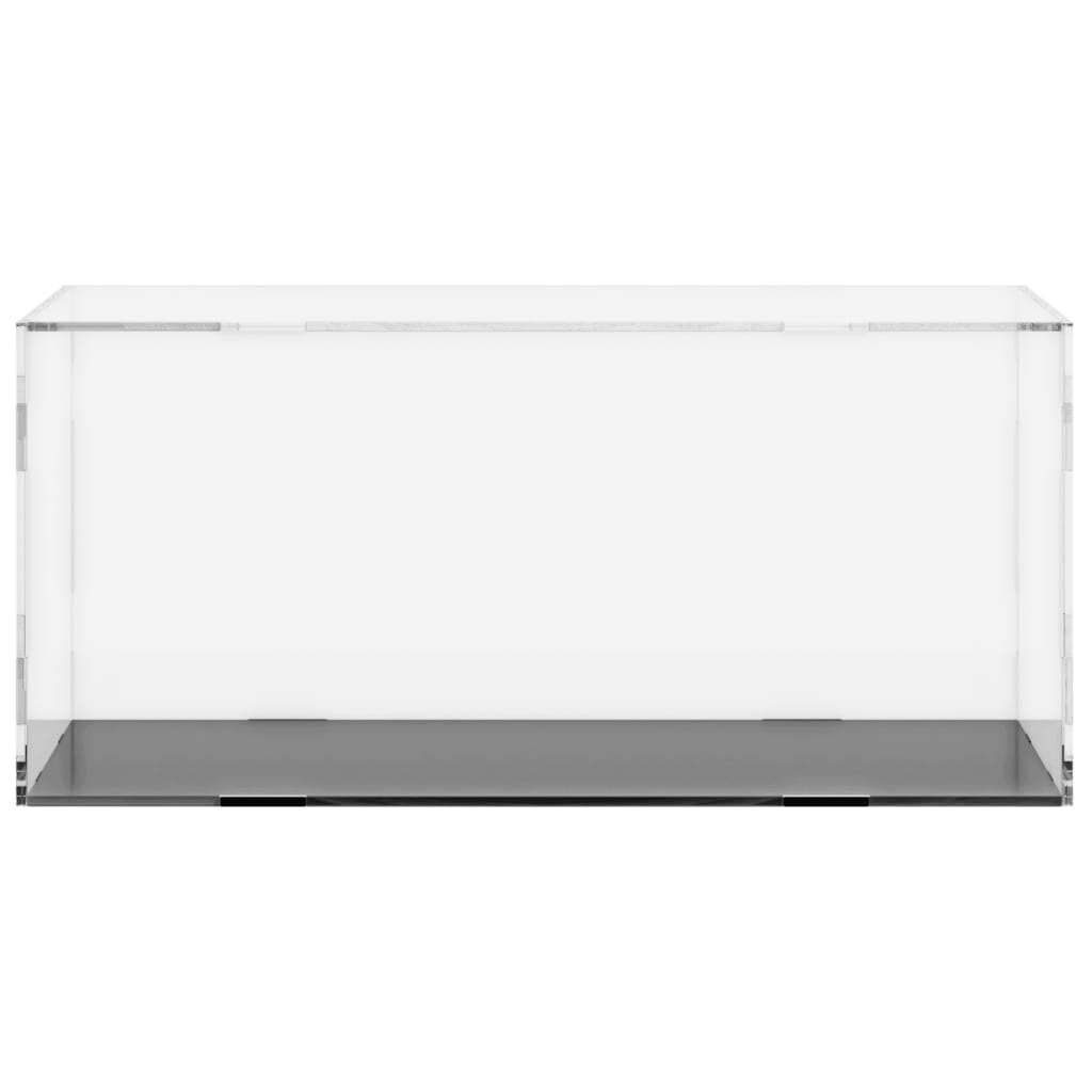 Clear display box 24x12x11 cm acrylic