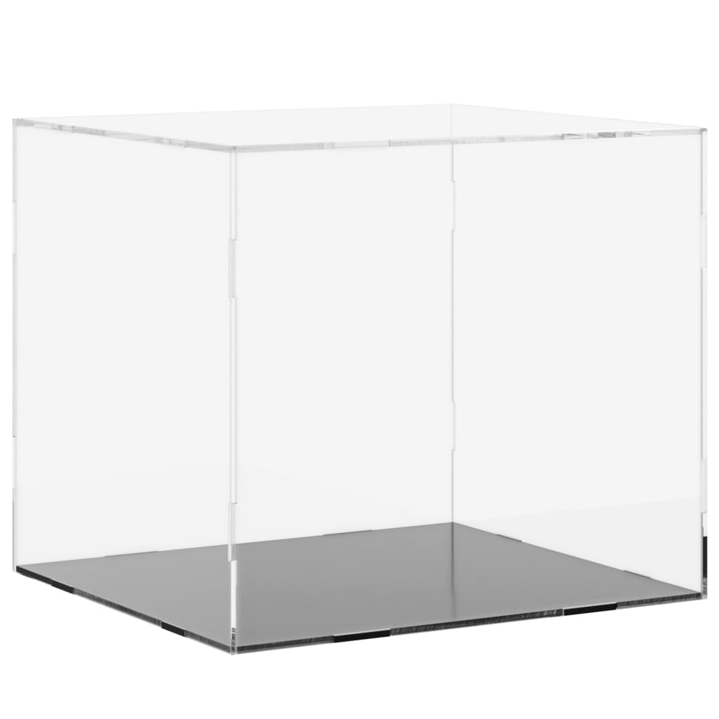 Transparent display box 40x36x35 cm acrylic