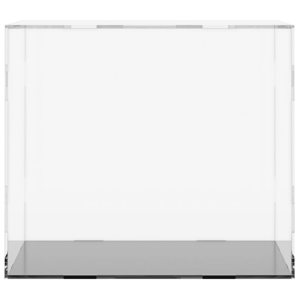 Transparent display box 40x36x35 cm acrylic