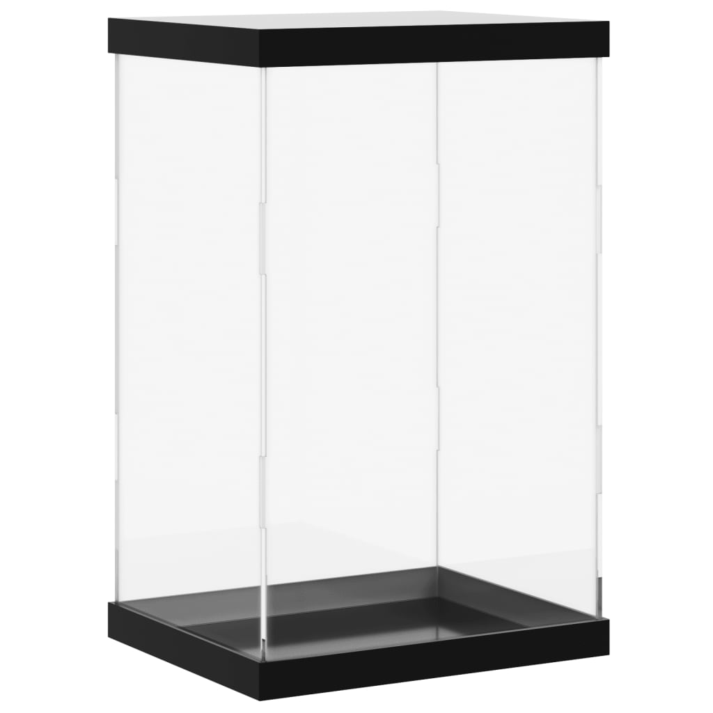 Transparent display box 22x18x35 cm acrylic