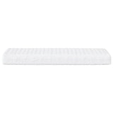 Lit de jour avec matelas gris clair 90x200 cm tissu