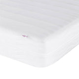 Lit de jour avec matelas gris clair 100x200 cm tissu