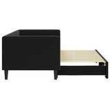 Day bed with trundle without mattress 80x200 cm