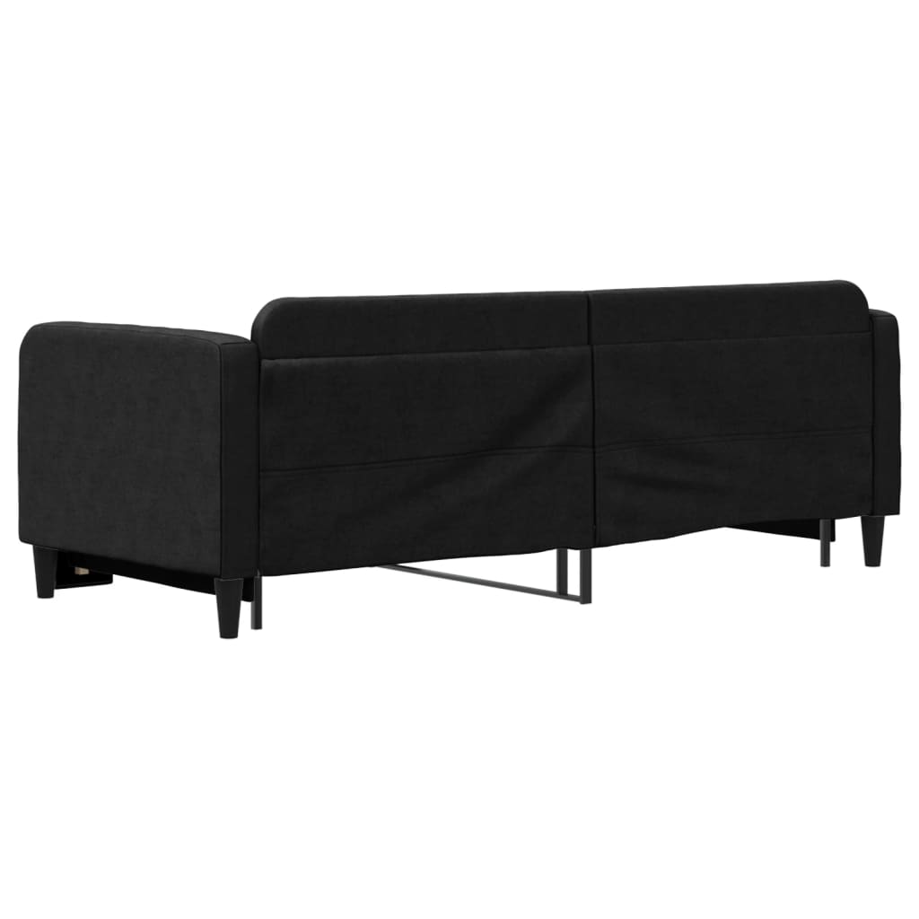 Day bed with trundle without mattress 80x200 cm