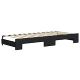 Day bed with trundle without mattress 80x200 cm